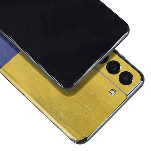 Colombia Flag Distressed Galaxy S21 Plus 5G Skin